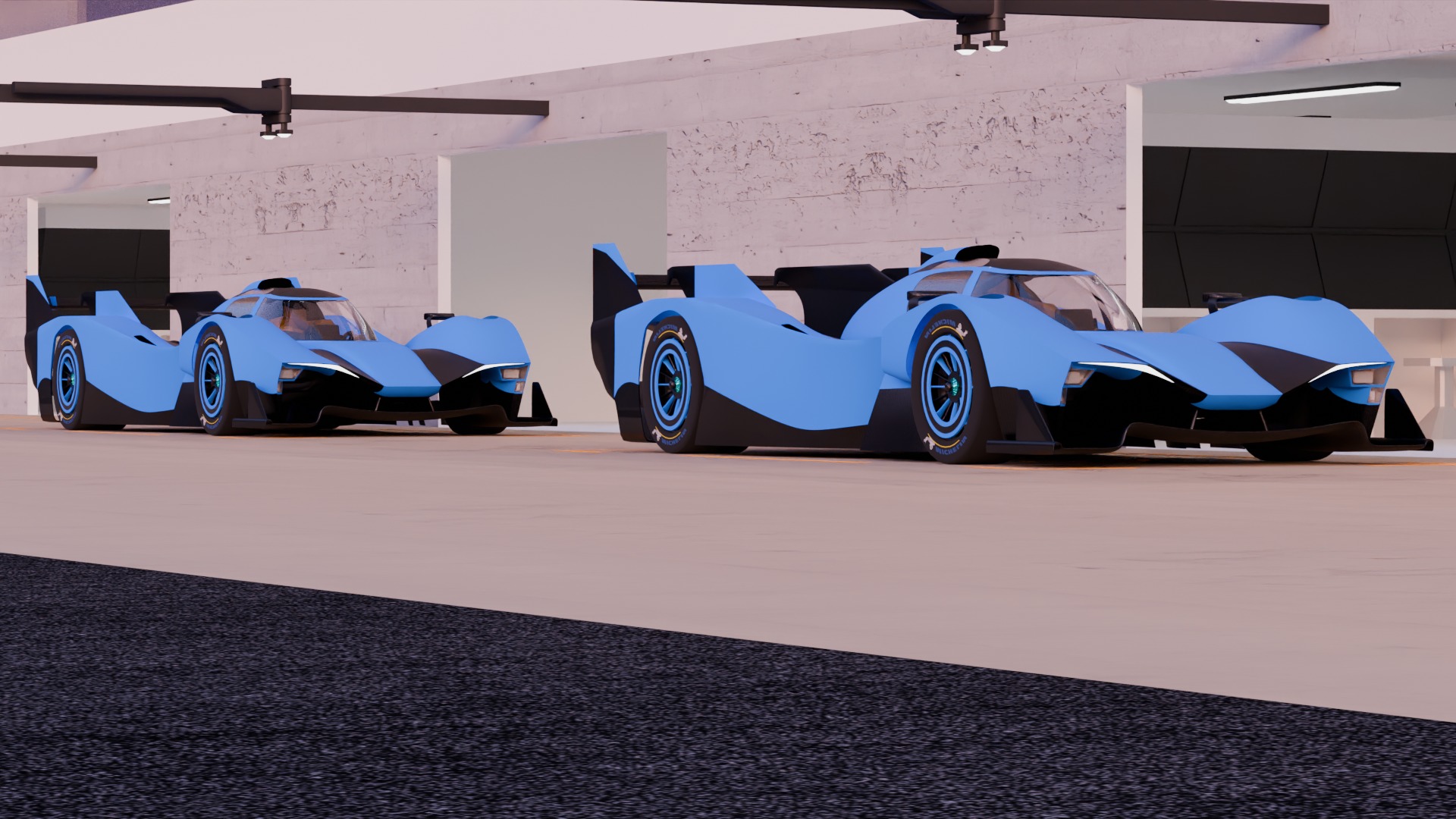 WEC Le Mans Hypercar Concept 3D model_12