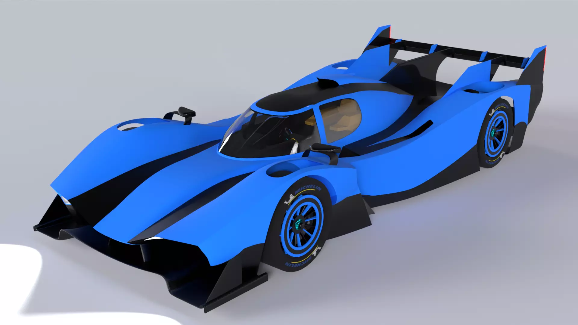 WEC Le Mans Hypercar Concept 3D model_0