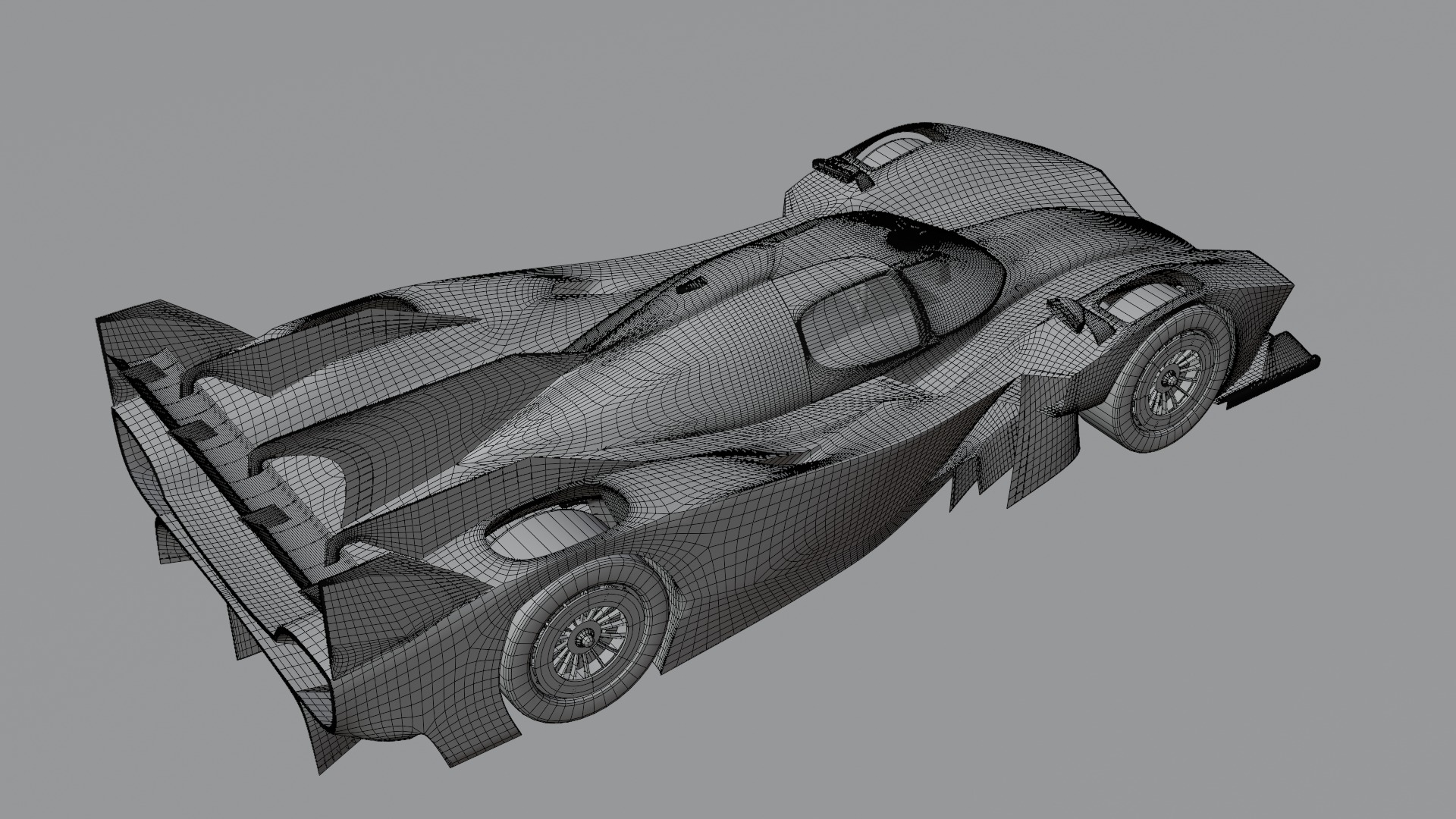 WEC Le Mans Hypercar Concept 3D model_7