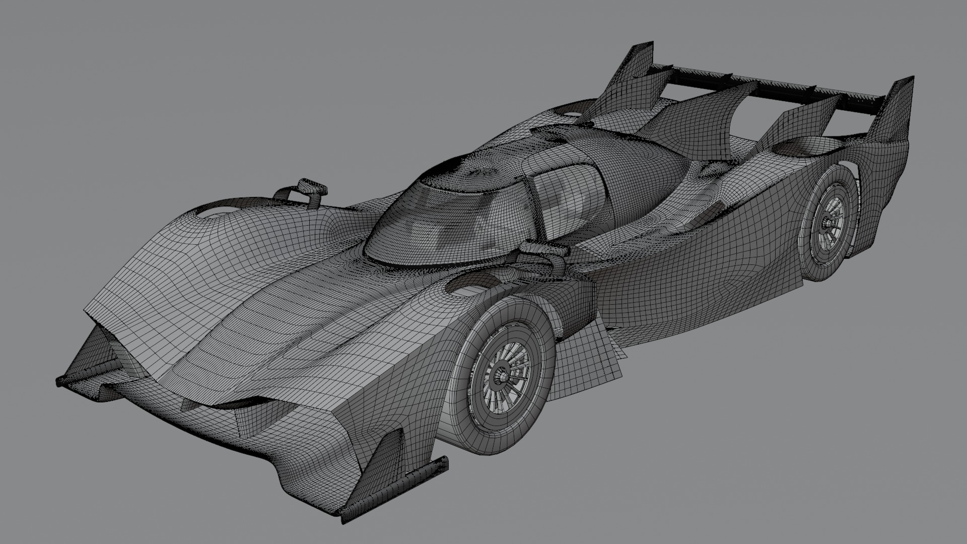 WEC Le Mans Hypercar Concept 3D model_6
