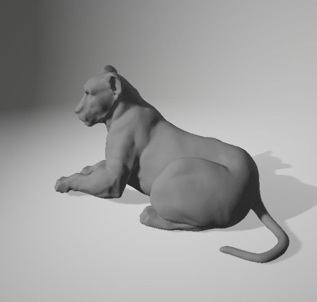 68 Animals figure for 3D Printing 3D print model_46