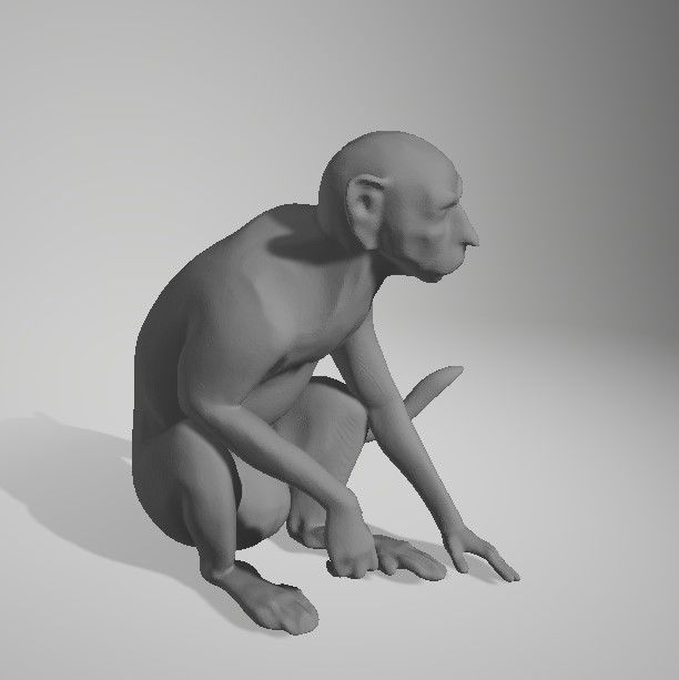 68 Animals figure for 3D Printing 3D print model_48