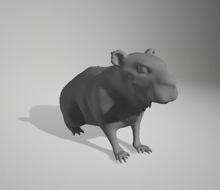 68 Animals figure for 3D Printing 3D print model_6