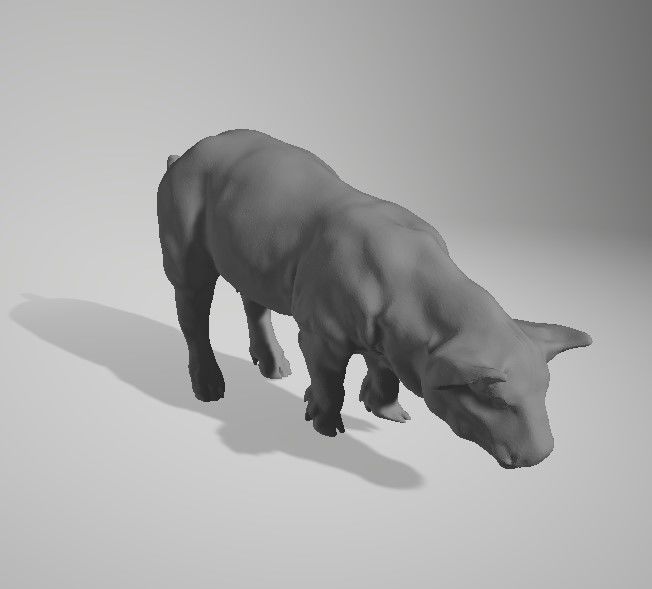 68 Animals figure for 3D Printing 3D print model_52