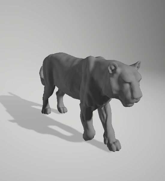 68 Animals figure for 3D Printing 3D print model_68
