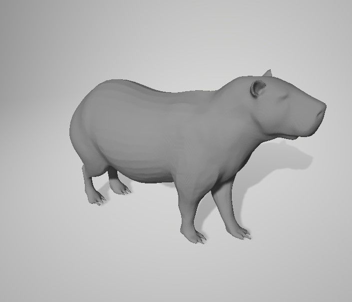 68 Animals figure for 3D Printing 3D print model_7