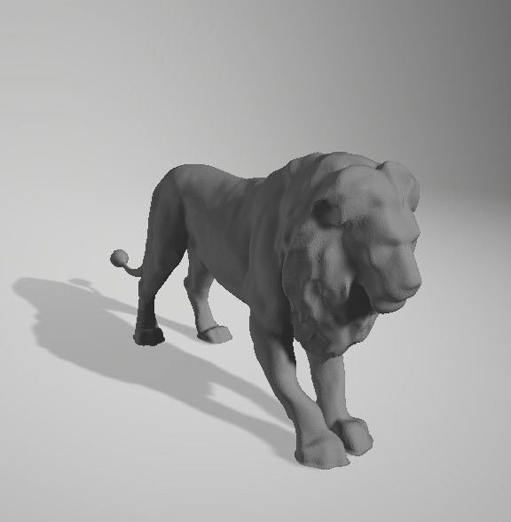 68 Animals figure for 3D Printing 3D print model_44