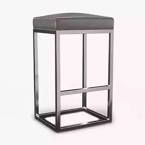 Reese Leather Bar Stool