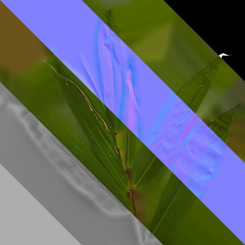 Anydrafts Indocalamus tessellatus Atlas 02 Texture_8