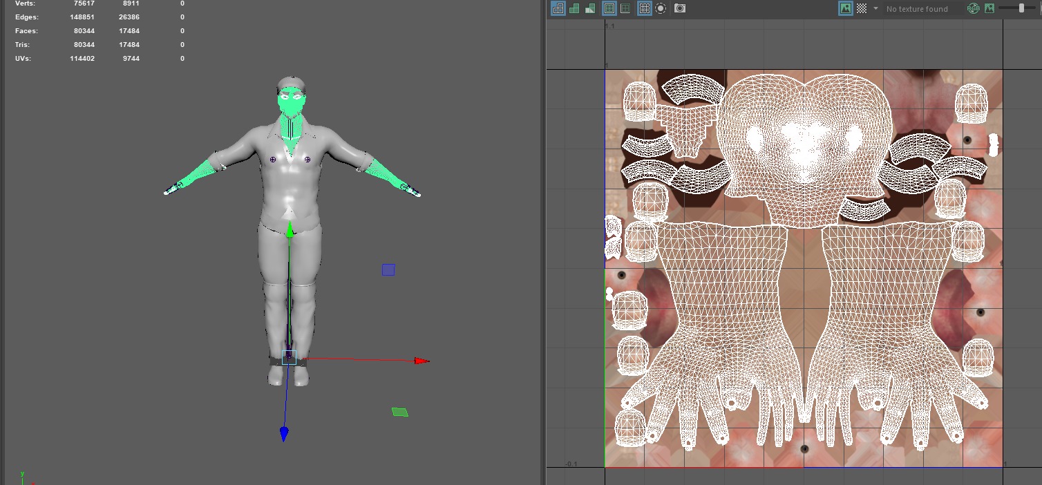 AAA 3D REALISTIC CHARACTER - EUROPEAN BOUNCER 1920 ERA NPC Low-poly 3D model_15