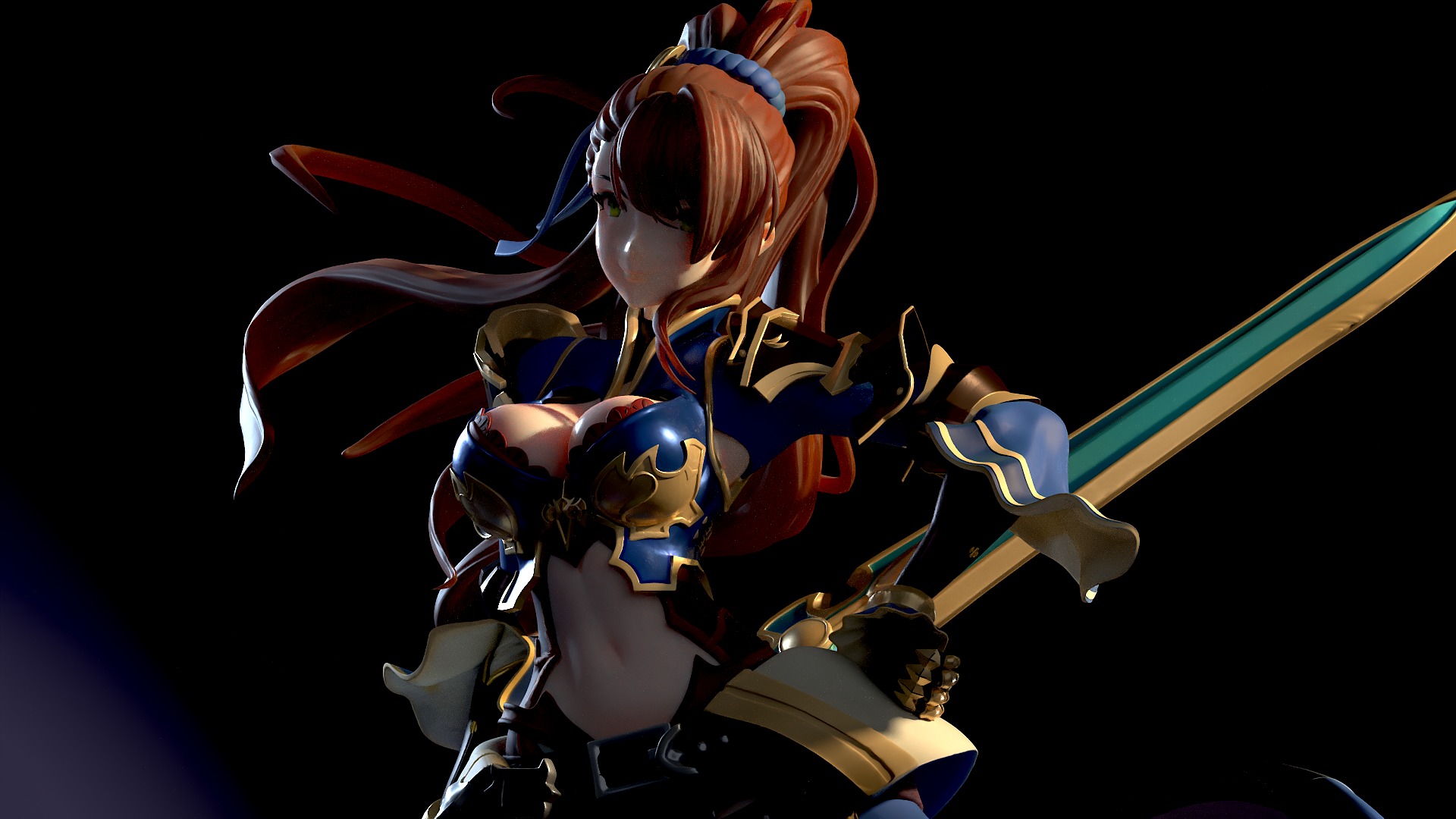 Beatrix - Granblue Fantasy Versus Rising 3D print model_6