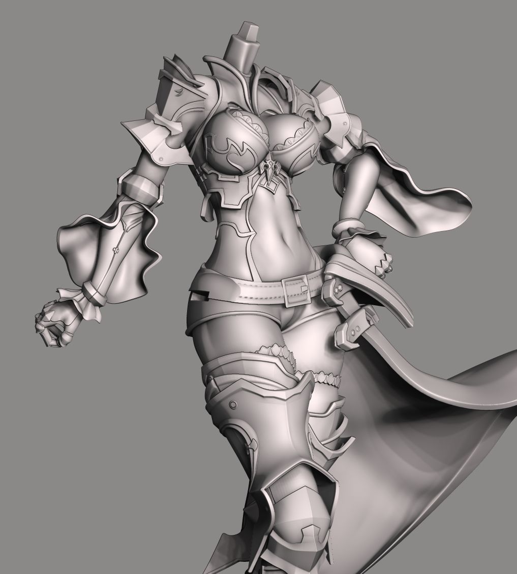 Beatrix - Granblue Fantasy Versus Rising 3D print model_13