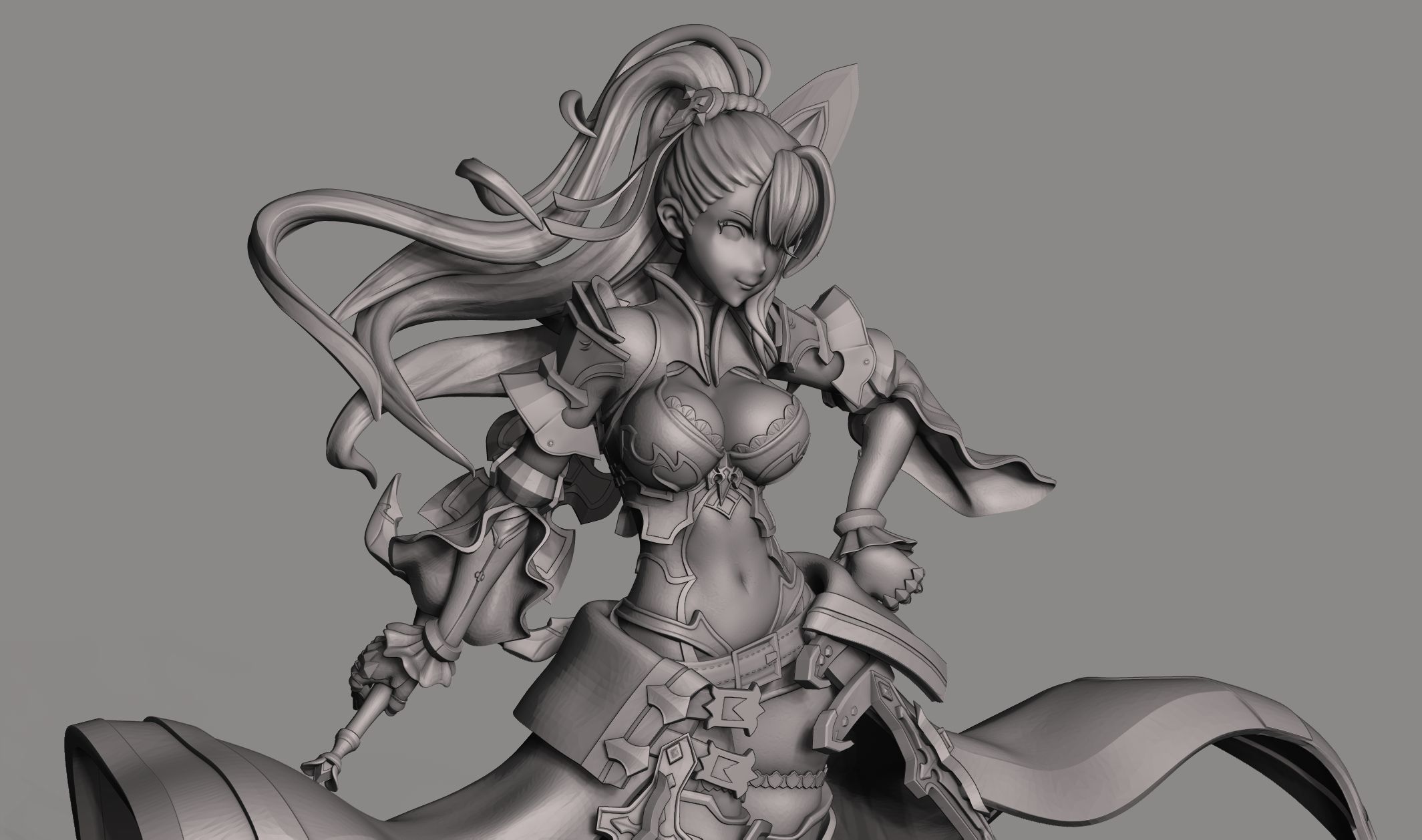 Beatrix - Granblue Fantasy Versus Rising 3D print model_17