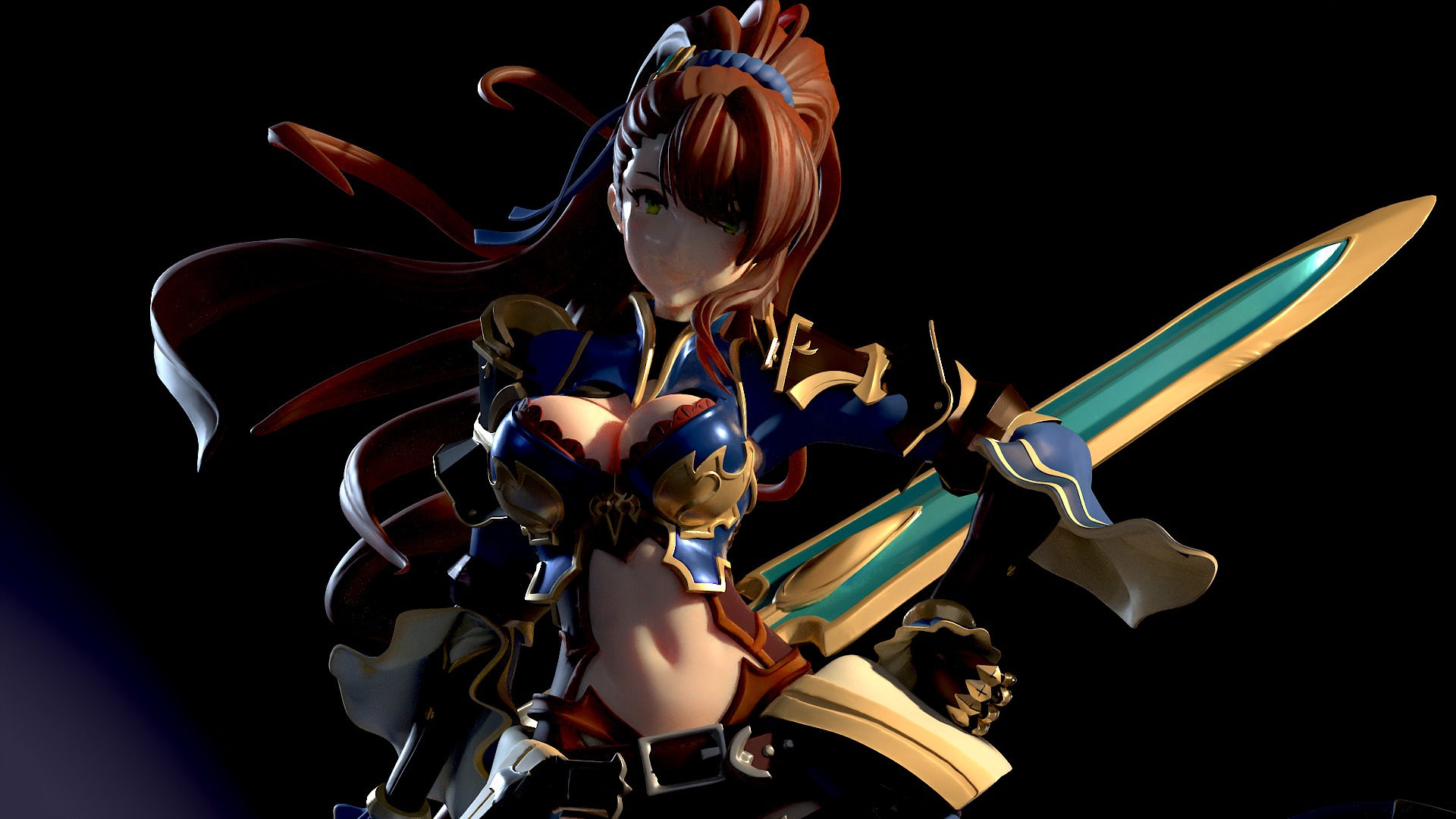 Beatrix - Granblue Fantasy Versus Rising 3D print model_7