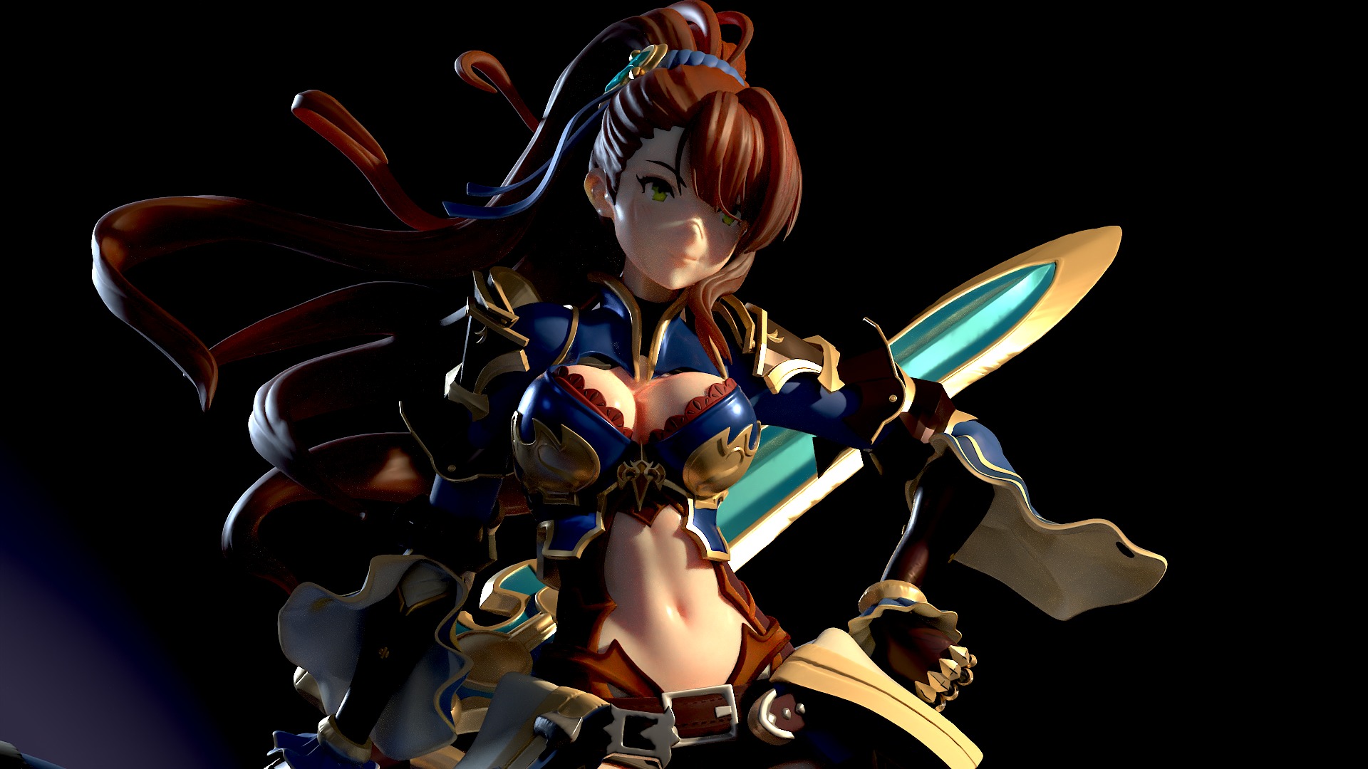 Beatrix - Granblue Fantasy Versus Rising 3D print model_8