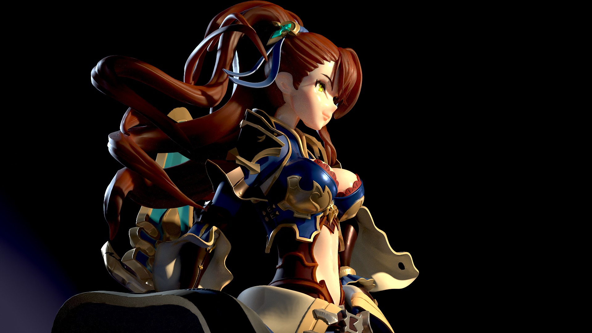 Beatrix - Granblue Fantasy Versus Rising 3D print model_4
