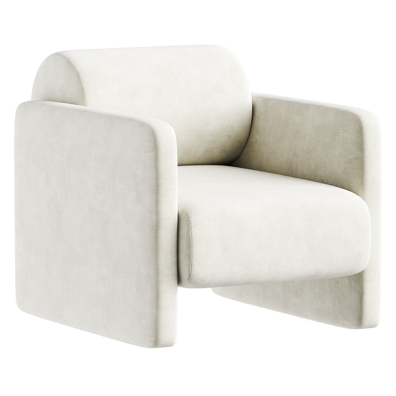 armchair 13 3D model_5