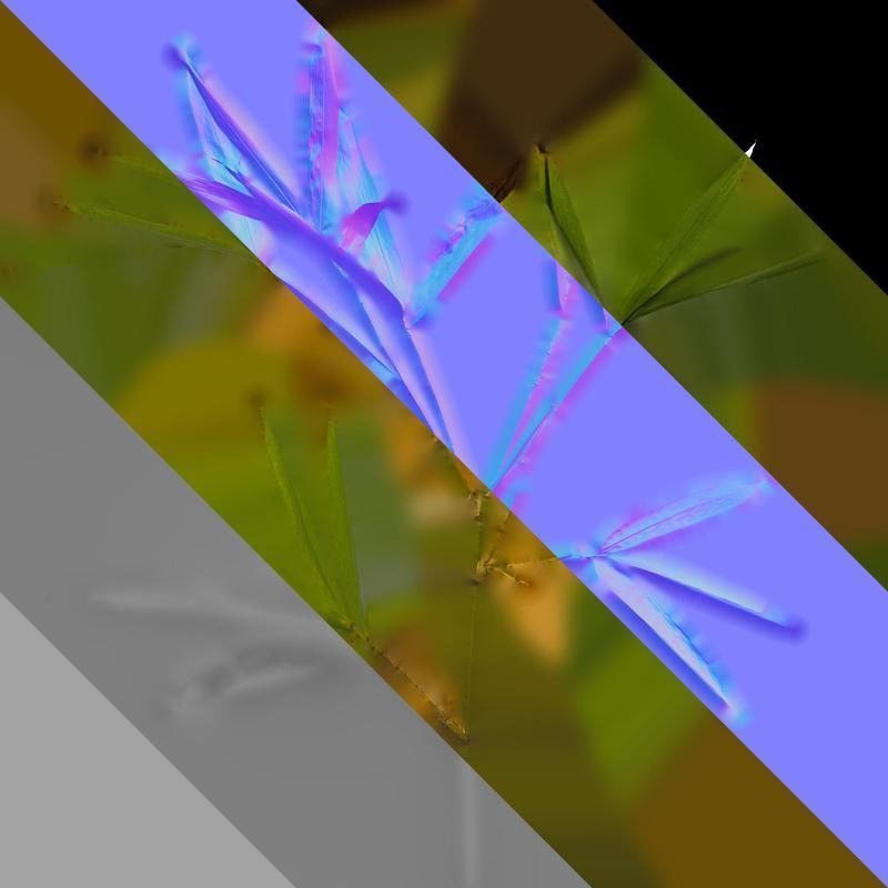 Anydrafts Indocalamus tessellatus Atlas 04 Texture_8