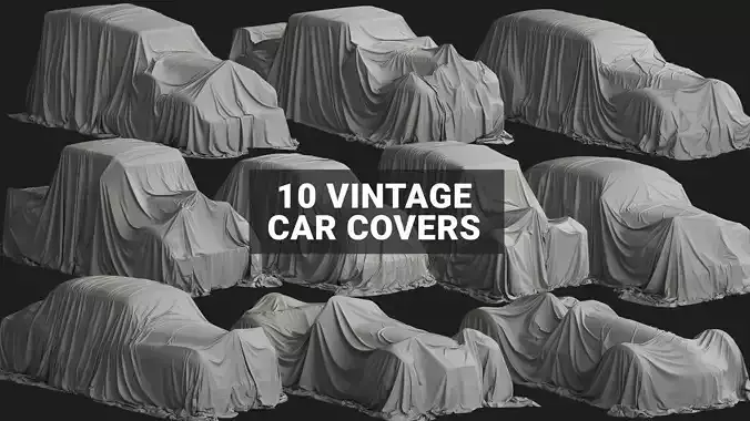 Vintage Car Cover Collection