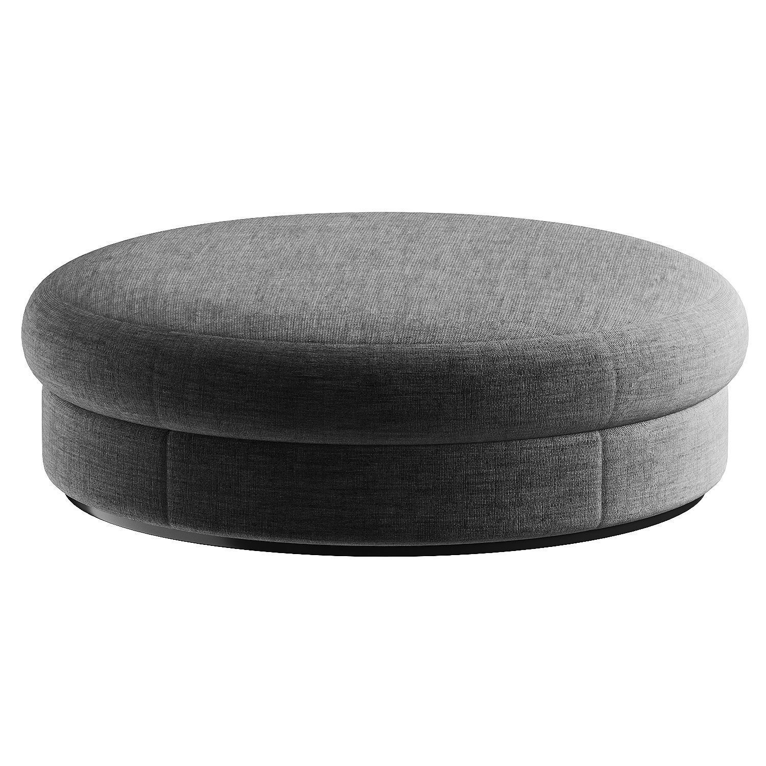 pouf armet 3D model_3