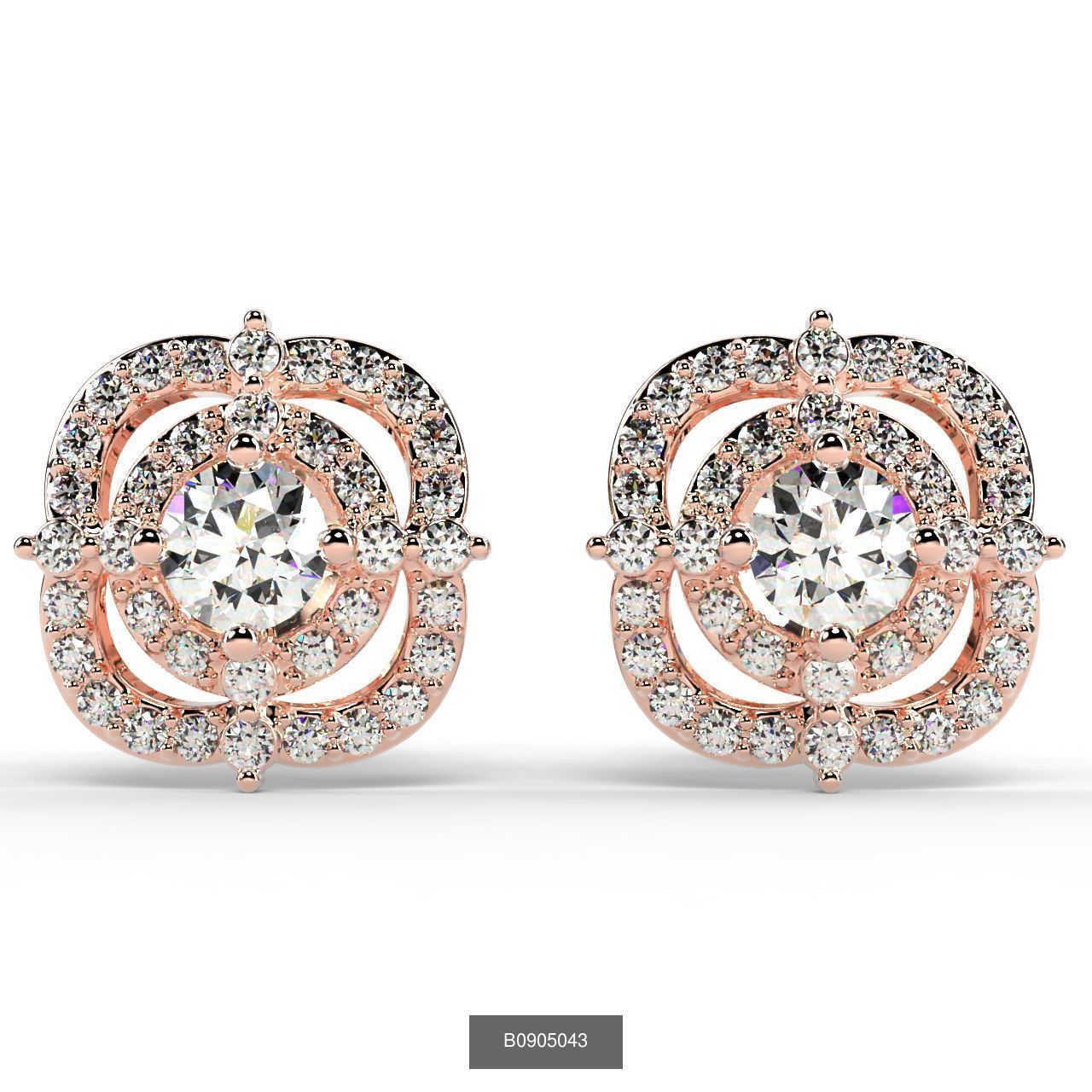 2024 B09 1-50 Earings 3D Model Collection-50 Files _14