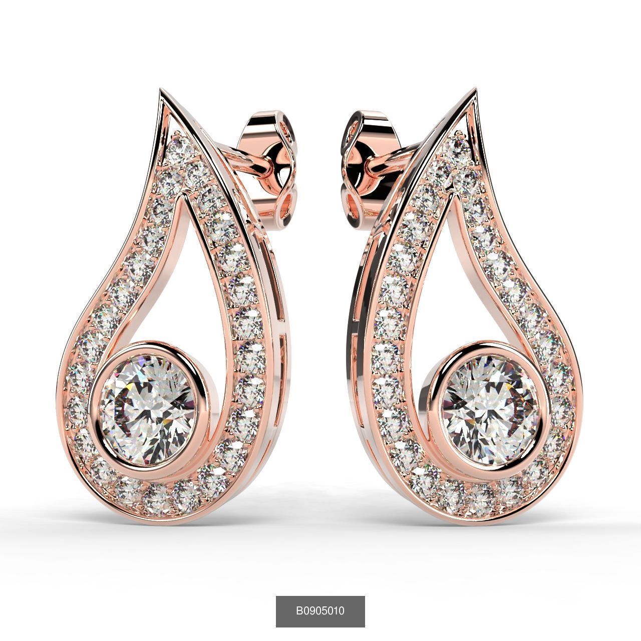 2024 B09 1-50 Earings 3D Model Collection-50 Files _47