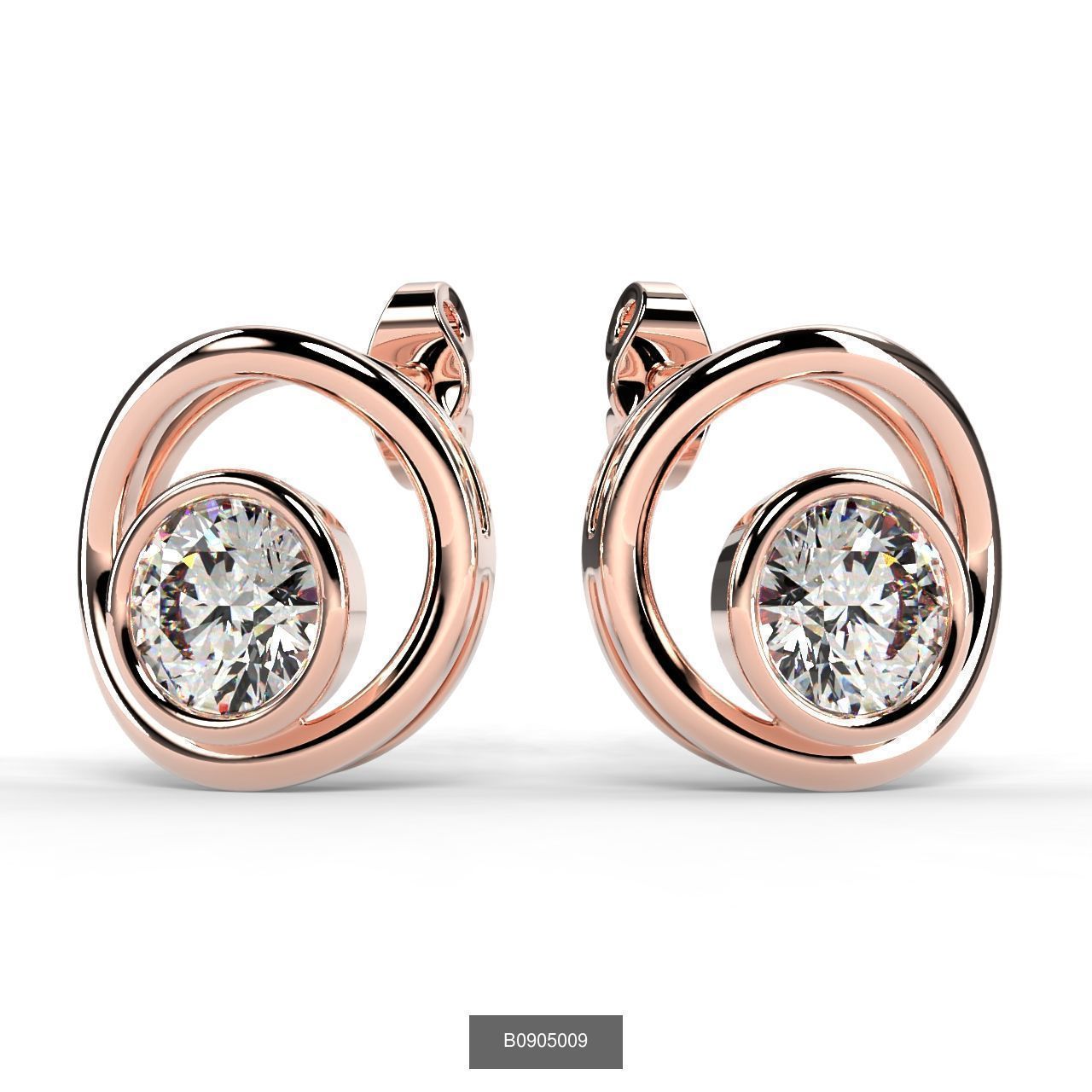 2024 B09 1-50 Earings 3D Model Collection-50 Files _48