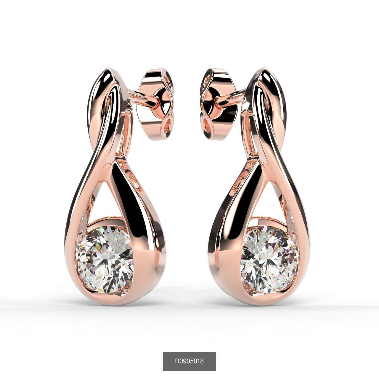 2024 B09 1-50 Earings 3D Model Collection-50 Files _39