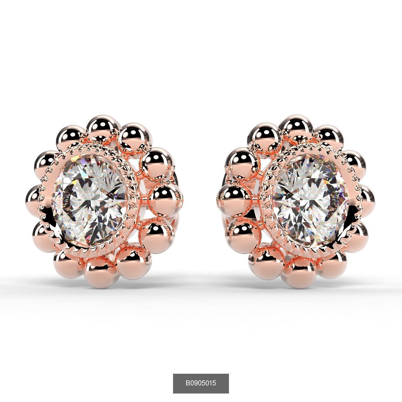 2024 B09 1-50 Earings 3D Model Collection-50 Files _42