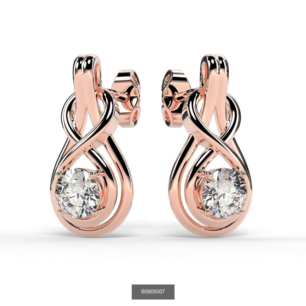 2024 B09 1-50 Earings 3D Model Collection-50 Files _50