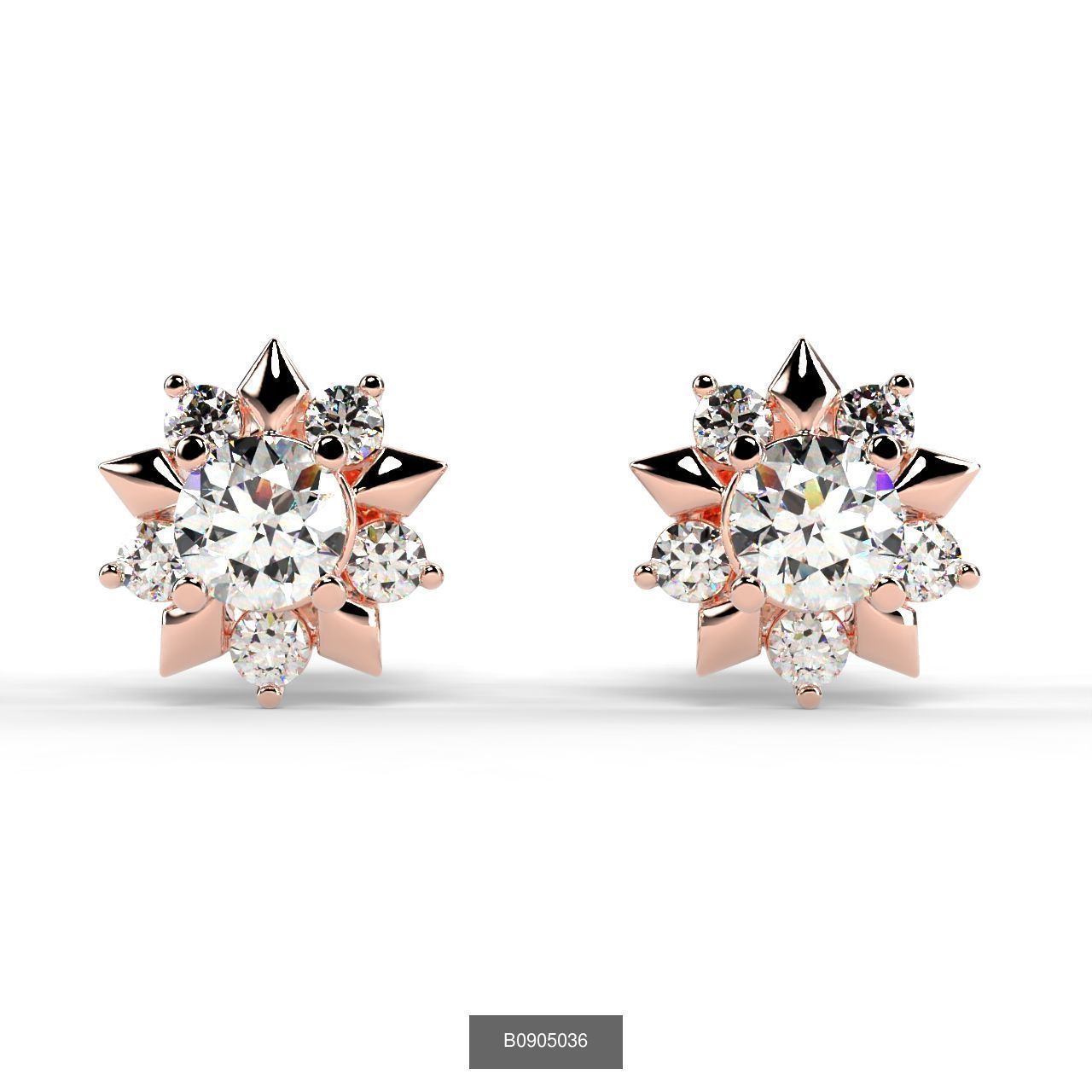 2024 B09 1-50 Earings 3D Model Collection-50 Files _21