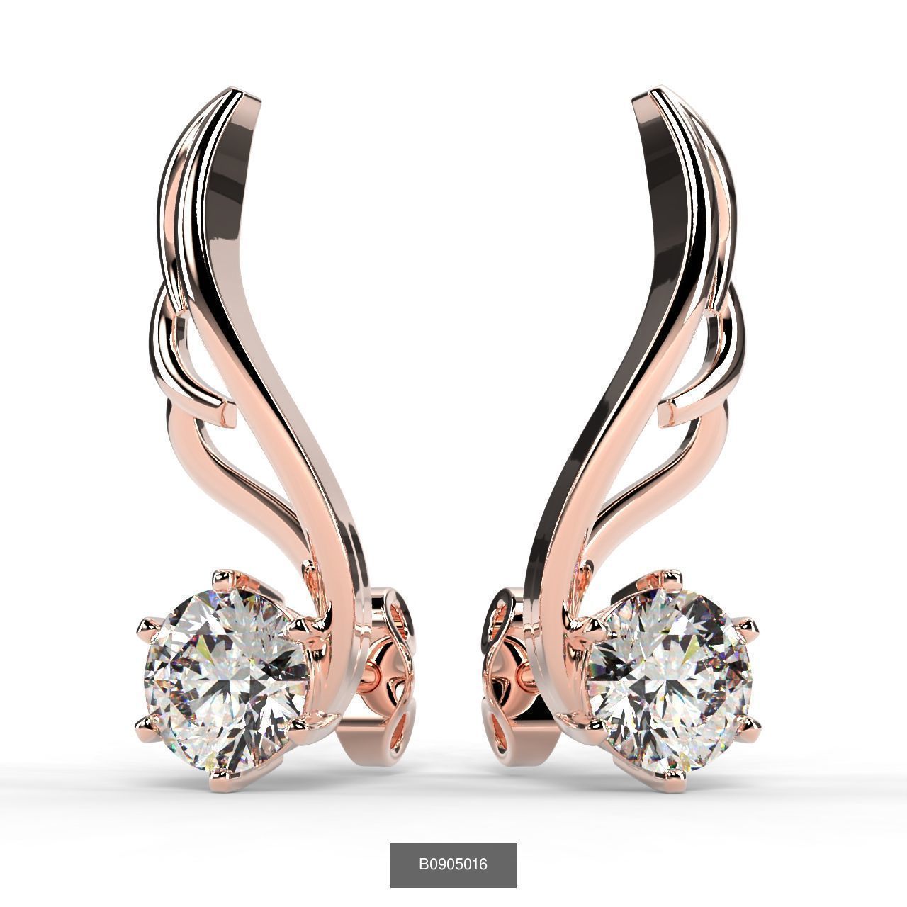 2024 B09 1-50 Earings 3D Model Collection-50 Files _41