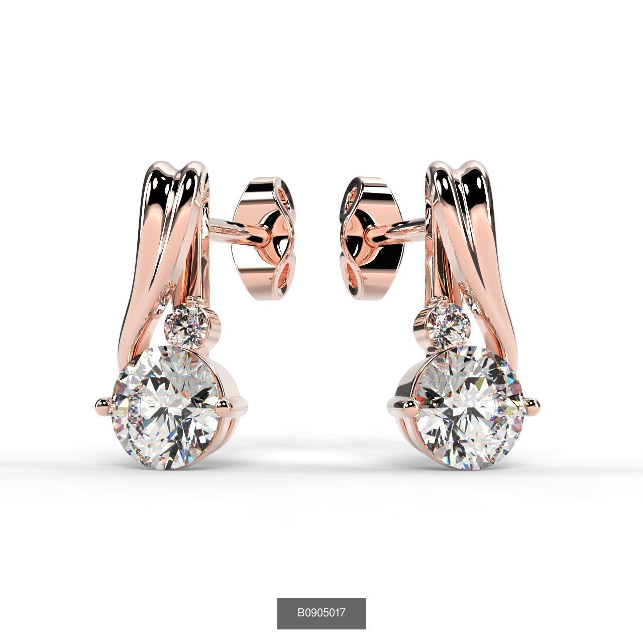 2024 B09 1-50 Earings 3D Model Collection-50 Files _40