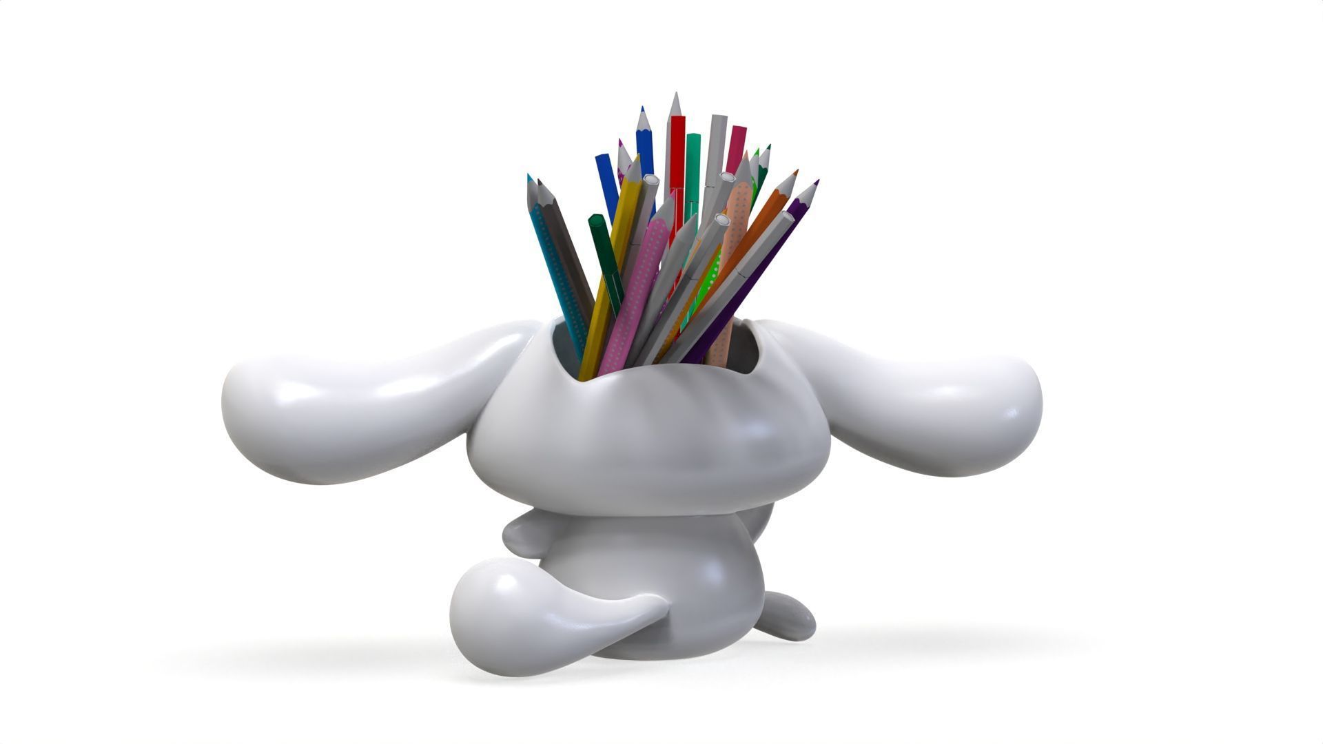 Cinnamoroll Pencil Holder 3D print model_4