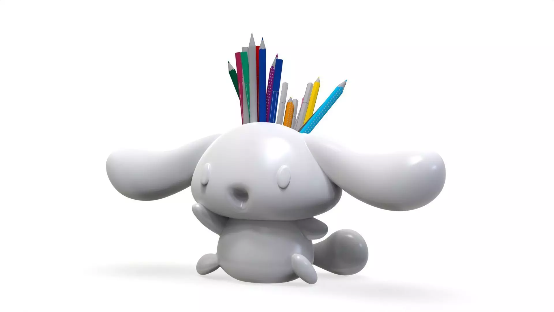 Cinnamoroll Pencil Holder 3D print model_0