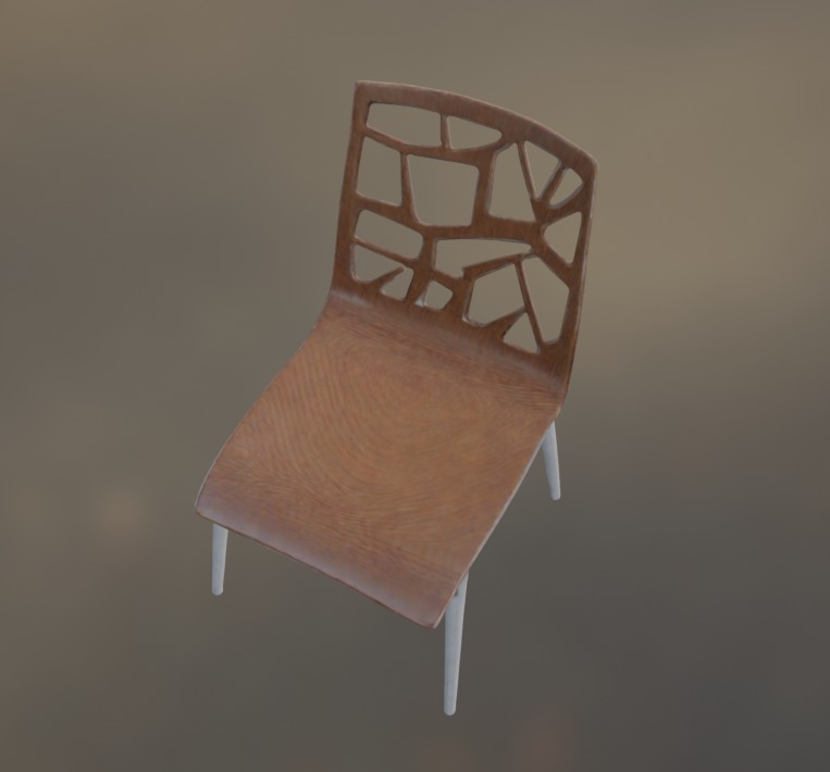 exotic chair  3D model_1