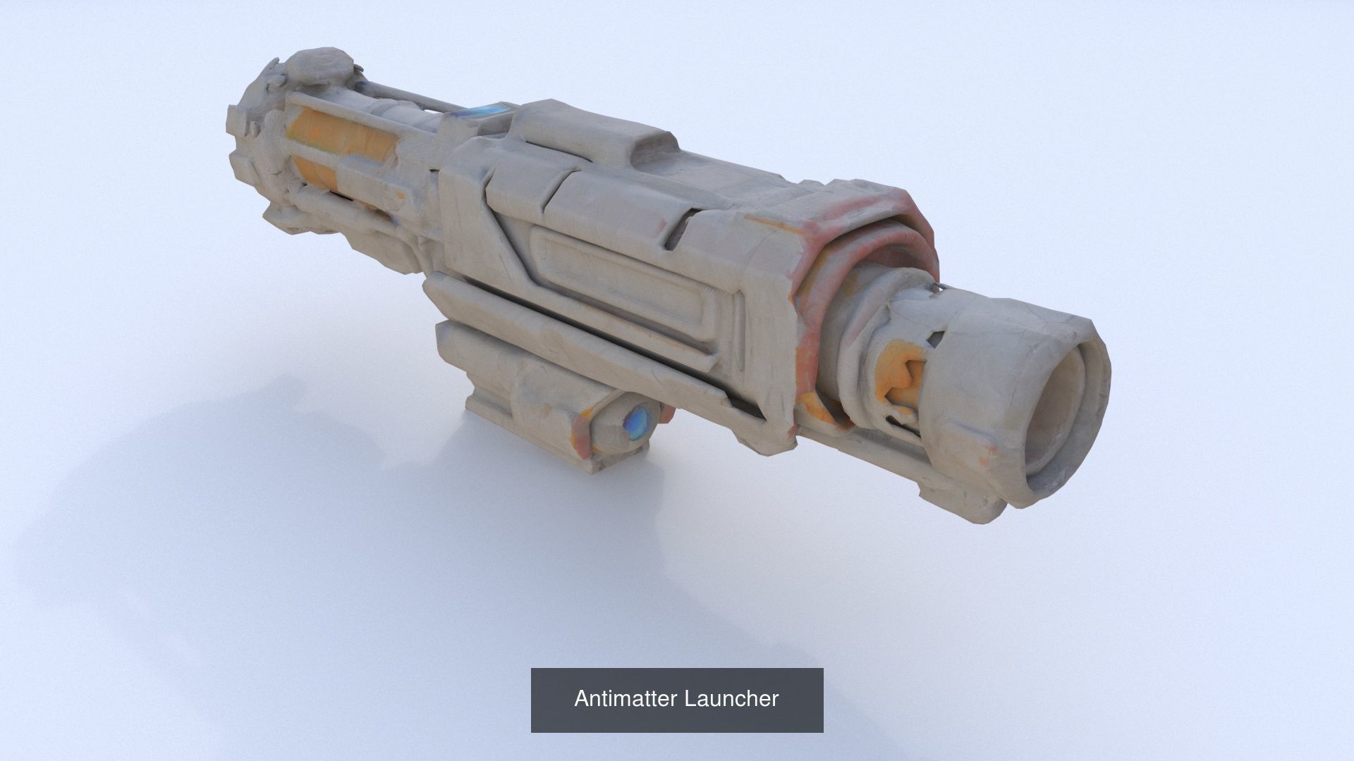 25 sci-fi weapon 3D Model Collection_5