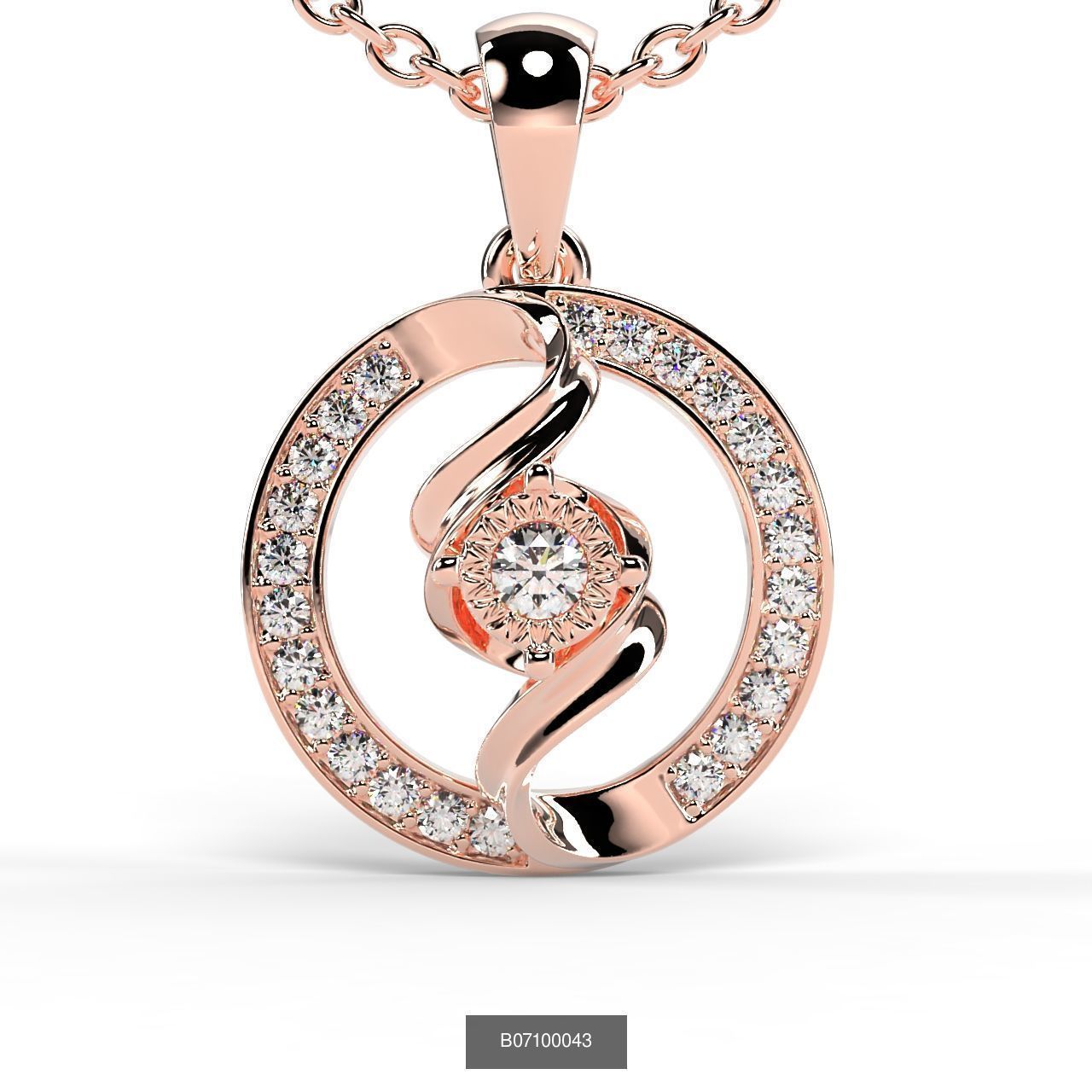 2024 B07 1-100 Pendants 3D Model Collection-100 Files _70