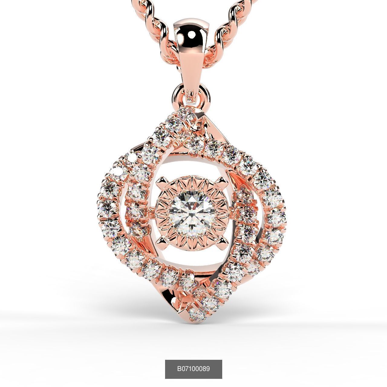 2024 B07 1-100 Pendants 3D Model Collection-100 Files _24