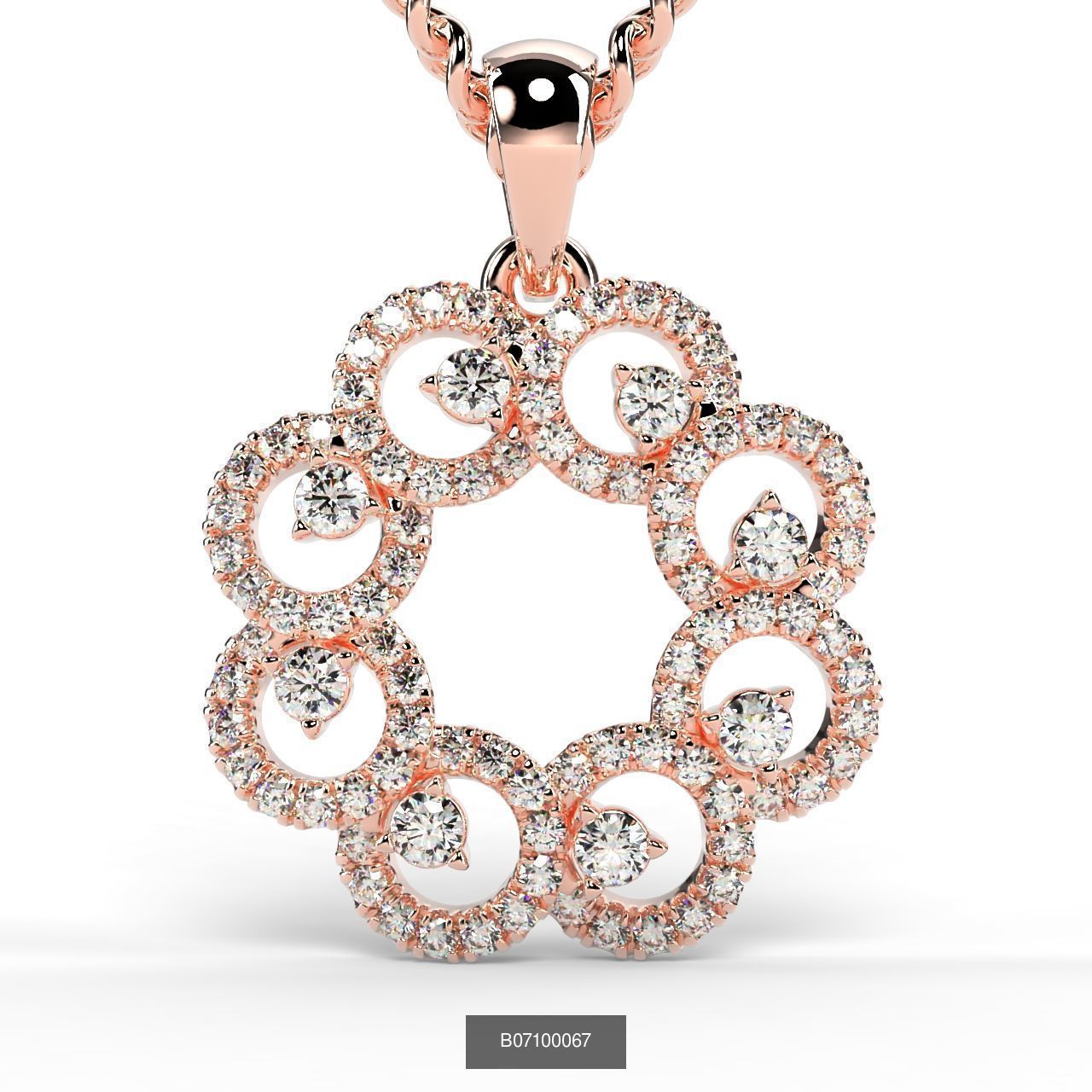 2024 B07 1-100 Pendants 3D Model Collection-100 Files _46