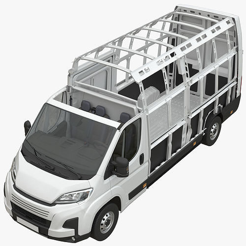 L4H3 Global commercial van 3D model