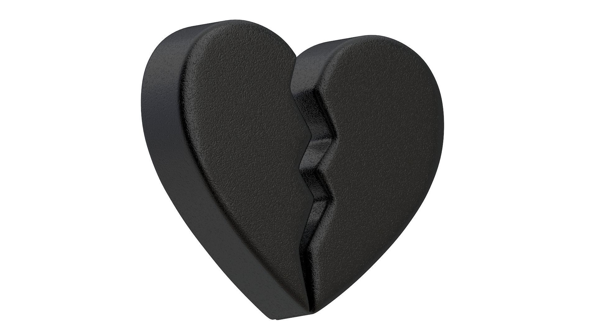 Broken Heart Emoji Collection 3D model_3