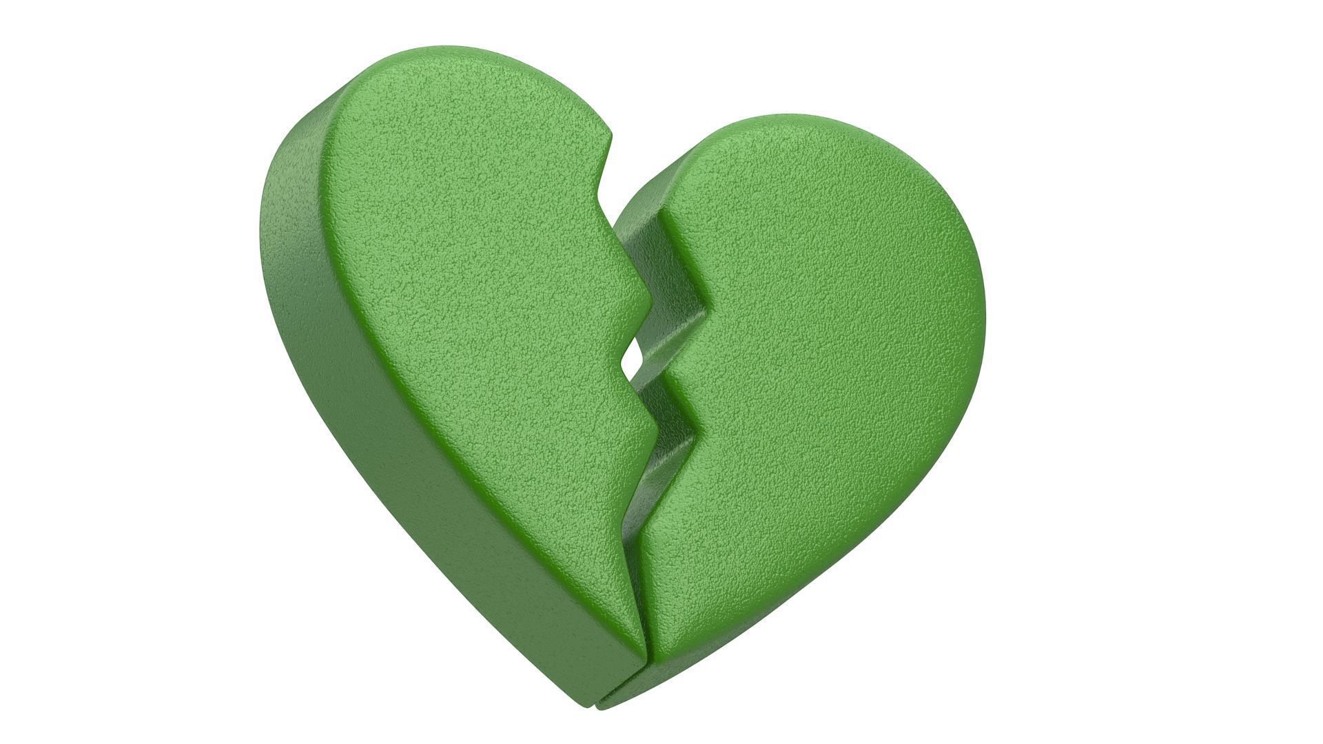 Broken Heart Emoji Collection 3D model_11