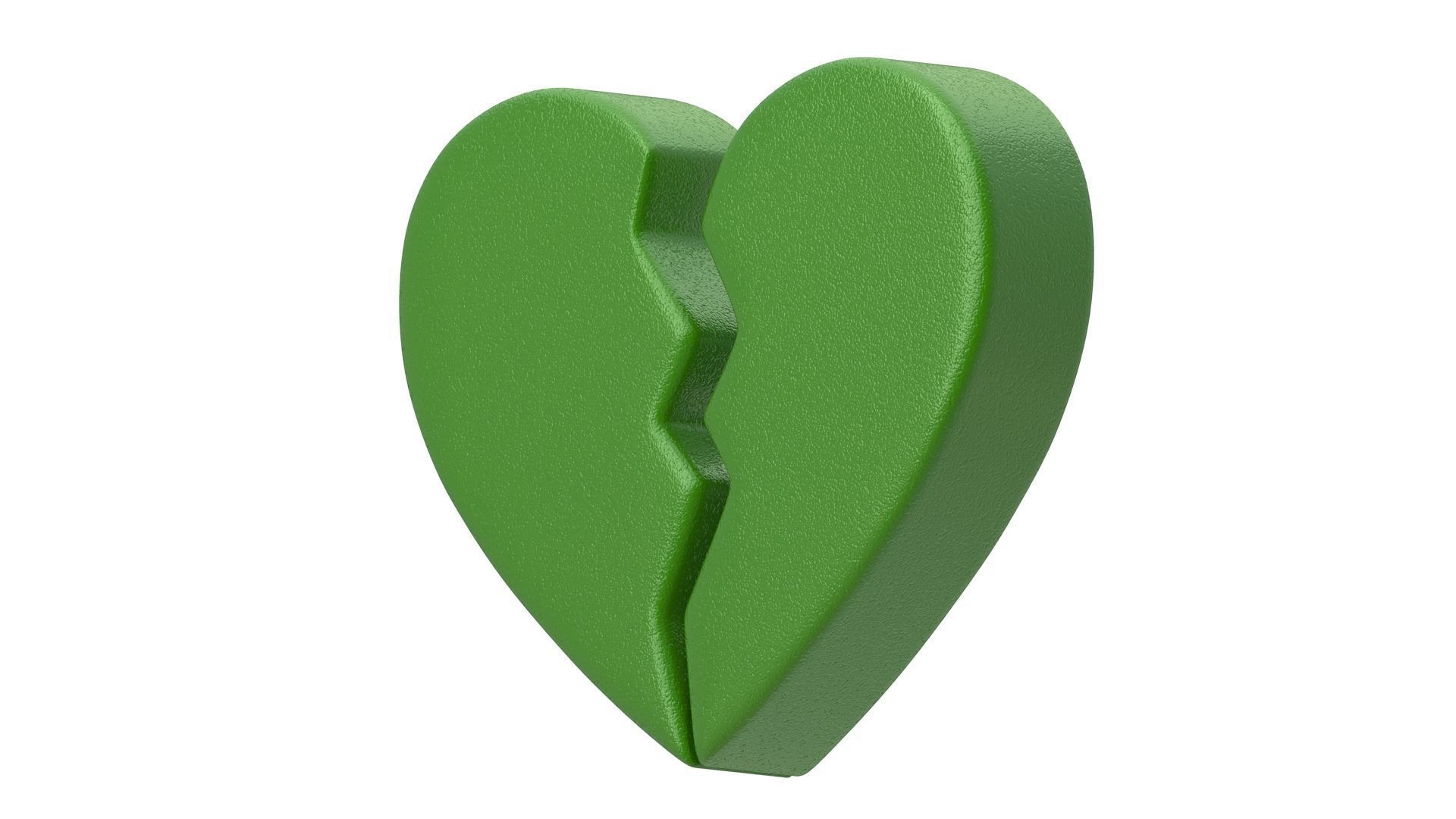 Broken Heart Emoji Collection 3D model_12