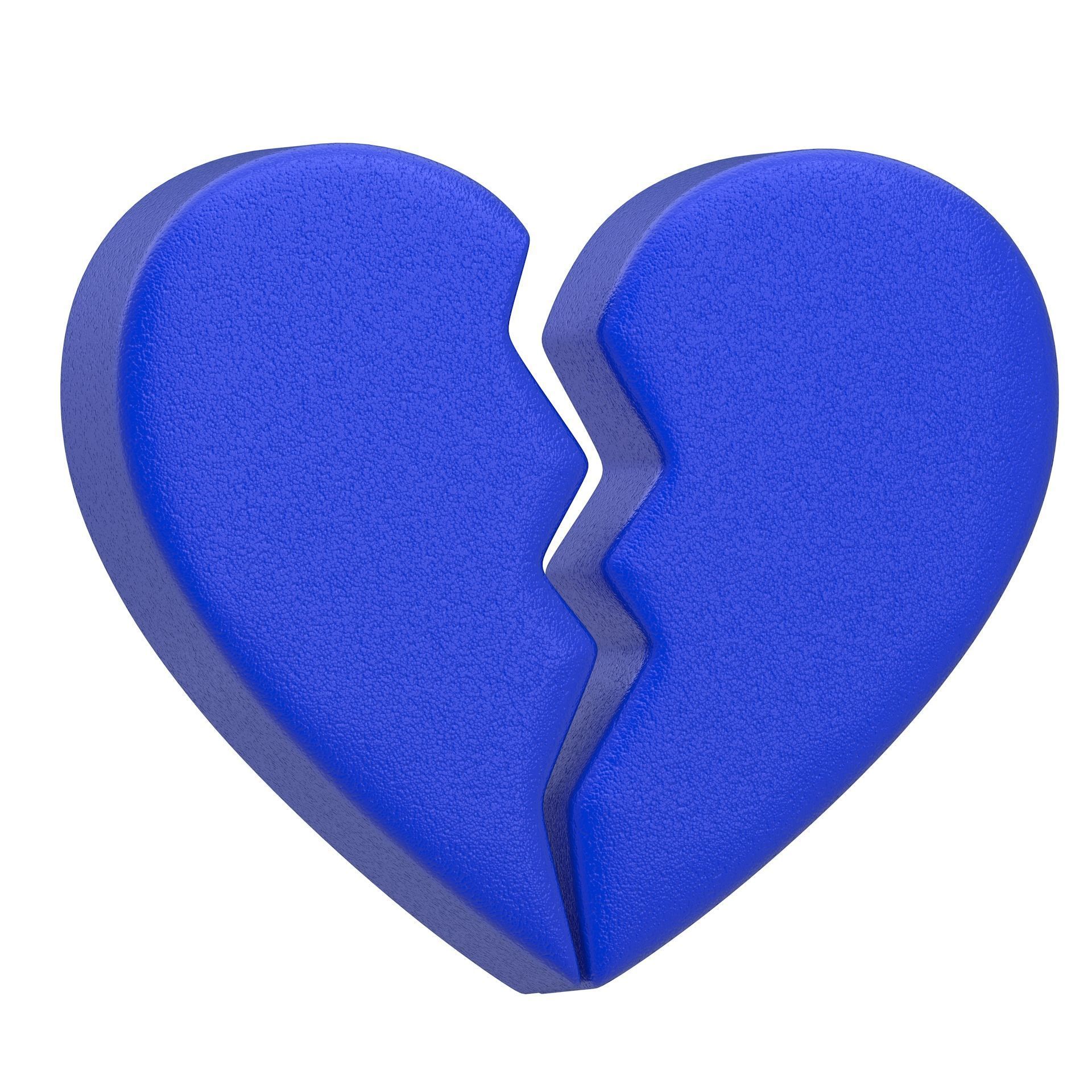 Broken Heart Emoji Collection 3D model_13