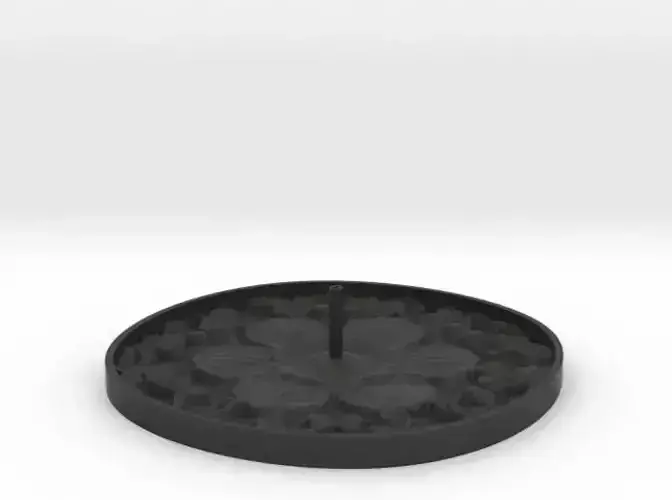 Flower Incense Burner 3D print model
