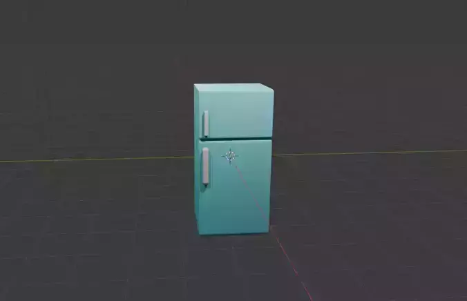 3D model of Refrigerator