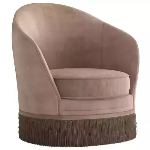 Globewest Kennedy Fringed Armchair