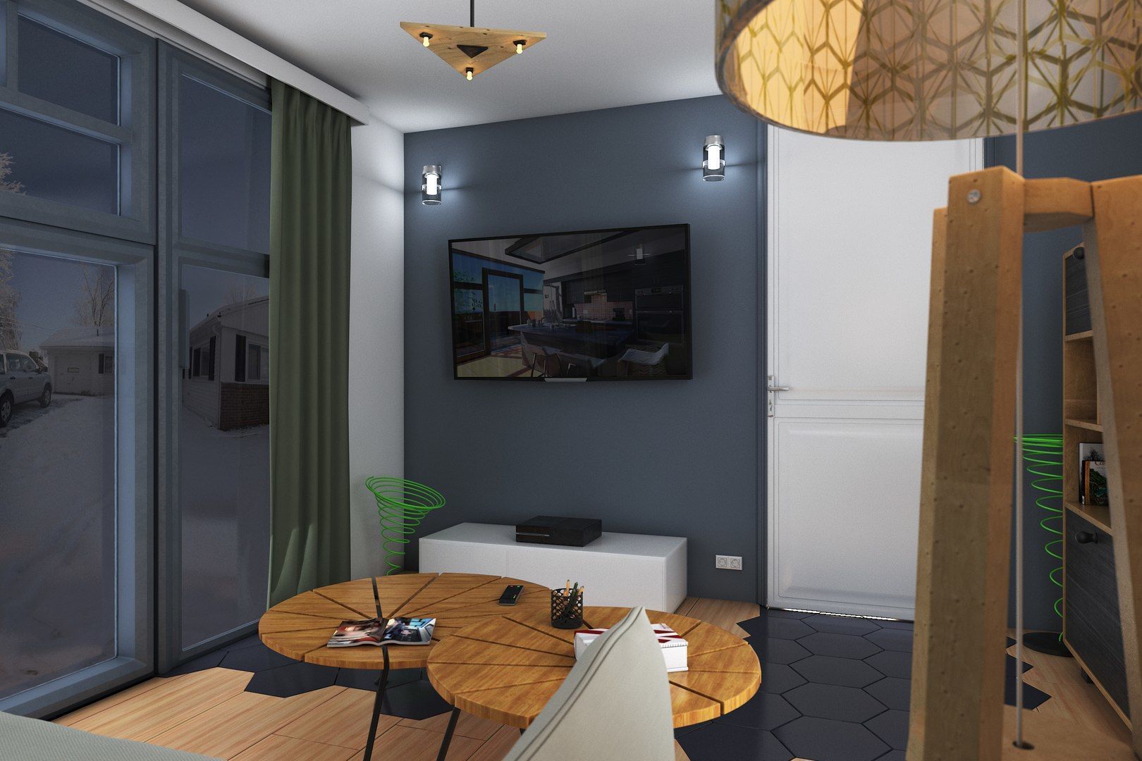 Preview Living Room 3D model_1