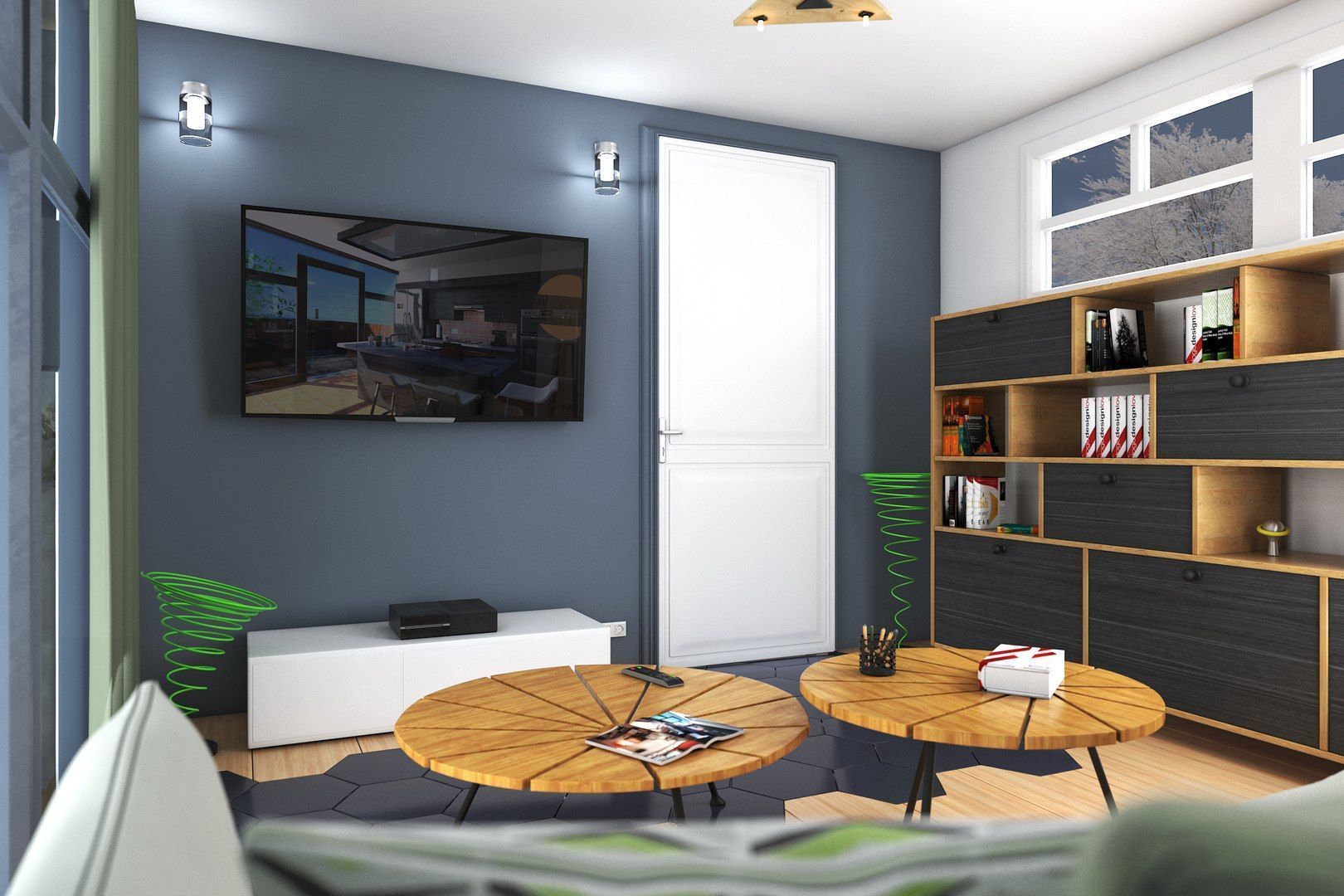 Preview Living Room 3D model_2